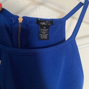 Royal blue Rue21 Dress